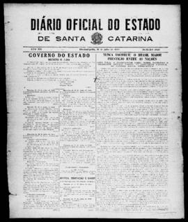 Diário Oficial do Estado de Santa Catarina. Ano 12. N° 3029 de 26/07/1945