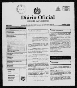 Diário Oficial do Estado de Santa Catarina. Ano 76. N° 18979 de 29/11/2010