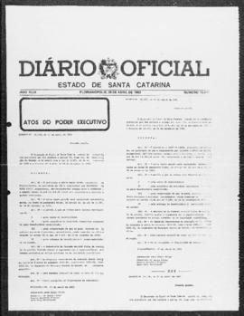 Diário Oficial do Estado de Santa Catarina. Ano 49. N° 12202 de 28/04/1983