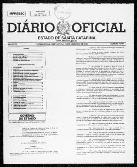 Diário Oficial do Estado de Santa Catarina. Ano 67. N° 16561 de 15/12/2000