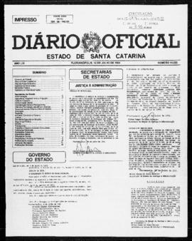 Diário Oficial do Estado de Santa Catarina. Ano 56. N° 14233 de 12/07/1991