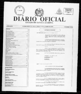 Diário Oficial do Estado de Santa Catarina. Ano 72. N° 18042 de 12/01/2007