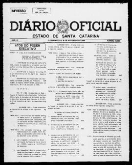 Diário Oficial do Estado de Santa Catarina. Ano 54. N° 13588 de 30/11/1988