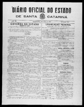 Diário Oficial do Estado de Santa Catarina. Ano 11. N° 2762 de 23/06/1944