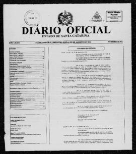 Diário Oficial do Estado de Santa Catarina. Ano 76. N° 18916 de 23/08/2010