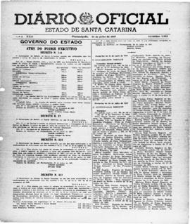 Diário Oficial do Estado de Santa Catarina. Ano 24. Nº 5903 de 25/07/1957
