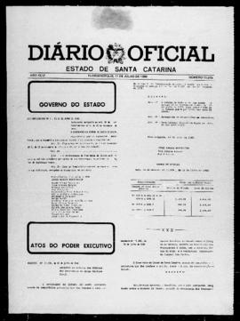 Diário Oficial do Estado de Santa Catarina. Ano 46. N° 11515 de 11/07/1980