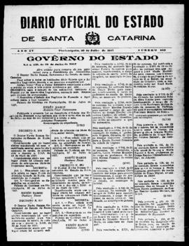 Diário Oficial do Estado de Santa Catarina. Ano 4. N° 983 de 30/07/1937