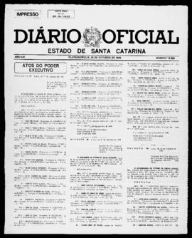 Diário Oficial do Estado de Santa Catarina. Ano 54. N° 13566 de 26/10/1988