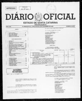 Diário Oficial do Estado de Santa Catarina. Ano 67. N° 16553 de 05/12/2000
