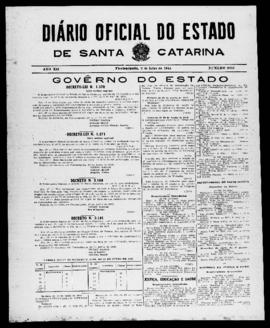 Diário Oficial do Estado de Santa Catarina. Ano 12. N° 3012 de 02/07/1945