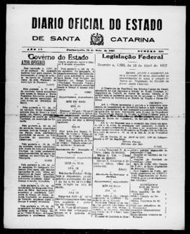 Diário Oficial do Estado de Santa Catarina. Ano 4. N° 930 de 26/05/1937