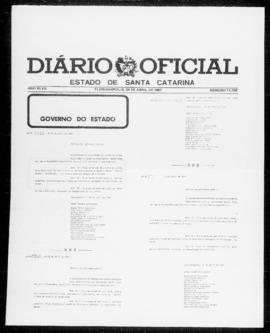 Diário Oficial do Estado de Santa Catarina. Ano 47. N° 11708 de 24/04/1981