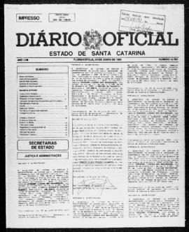 Diário Oficial do Estado de Santa Catarina. Ano 58. N° 14702 de 04/06/1993