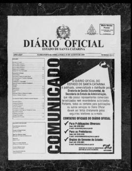 Diário Oficial do Estado de Santa Catarina. Ano 75. N° 18676 de 25/08/2009