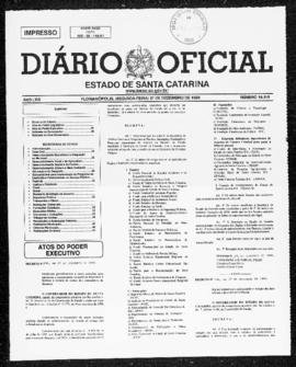 Diário Oficial do Estado de Santa Catarina. Ano 66. N° 16319 de 27/12/1999