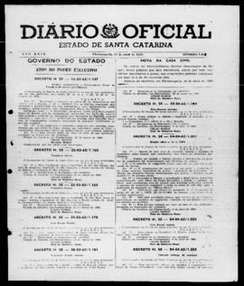 Diário Oficial do Estado de Santa Catarina. Ano 29. N° 7032 de 17/04/1962
