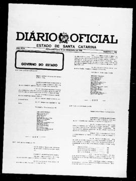 Diário Oficial do Estado de Santa Catarina. Ano 46. N° 11633 de 30/12/1980