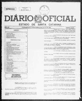 Diário Oficial do Estado de Santa Catarina. Ano 62. N° 15232 de 25/07/1995