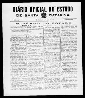 Diário Oficial do Estado de Santa Catarina. Ano 13. N° 3261 de 09/07/1946