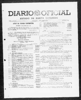 Diário Oficial do Estado de Santa Catarina. Ano 39. N° 9725 de 23/04/1973