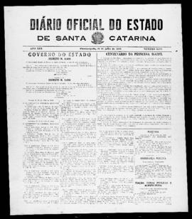 Diário Oficial do Estado de Santa Catarina. Ano 13. N° 3273 de 26/07/1946
