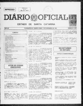Diário Oficial do Estado de Santa Catarina. Ano 61. N° 15080 de 15/12/1994