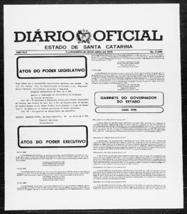 Diário Oficial do Estado de Santa Catarina. Ano 45. N° 11206 de 09/04/1979