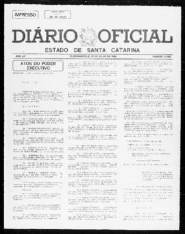 Diário Oficial do Estado de Santa Catarina. Ano 54. N° 13499 de 20/07/1988