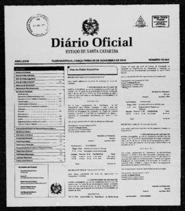 Diário Oficial do Estado de Santa Catarina. Ano 76. N° 18966 de 09/11/2010