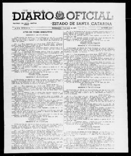 Diário Oficial do Estado de Santa Catarina. Ano 34. N° 8284 de 05/05/1967