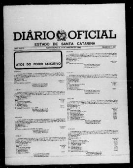 Diário Oficial do Estado de Santa Catarina. Ano 48. N° 11887 de 14/01/1982