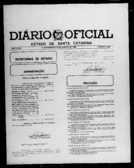 Diário Oficial do Estado de Santa Catarina. Ano 48. N° 11894 de 25/01/1982