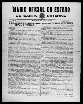 Diário Oficial do Estado de Santa Catarina. Ano 10. N° 2577 de 08/09/1943