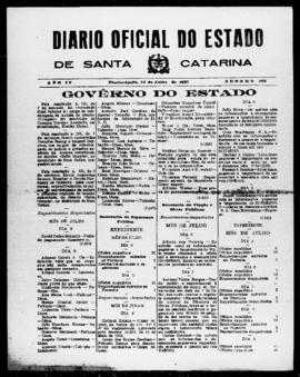 Diário Oficial do Estado de Santa Catarina. Ano 4. N° 968 de 12/07/1937