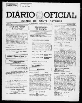 Diário Oficial do Estado de Santa Catarina. Ano 54. N° 13539 de 16/09/1988