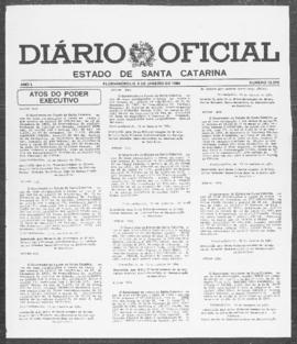 Diário Oficial do Estado de Santa Catarina. Ano 50. N° 12375 de 05/01/1984