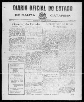 Diário Oficial do Estado de Santa Catarina. Ano 1. N° 114 de 25/07/1934
