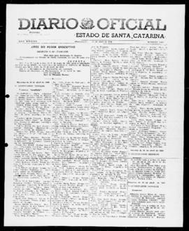 Diário Oficial do Estado de Santa Catarina. Ano 33. N° 8041 de 28/04/1966