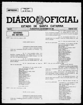 Diário Oficial do Estado de Santa Catarina. Ano 54. N° 13544 de 23/09/1988