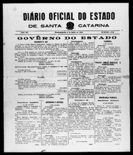 Diário Oficial do Estado de Santa Catarina. Ano 7. N° 1799 de 05/07/1940