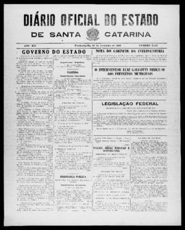 Diário Oficial do Estado de Santa Catarina. Ano 12. N° 3110 de 21/11/1945