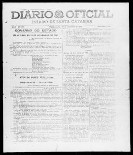 Diário Oficial do Estado de Santa Catarina. Ano 28. N° 6938 de 30/11/1961