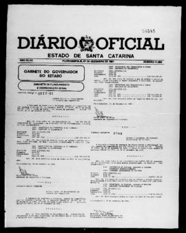 Diário Oficial do Estado de Santa Catarina. Ano 47. N° 11863 de 07/12/1981