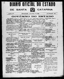 Diário Oficial do Estado de Santa Catarina. Ano 4. N° 961 de 03/07/1937