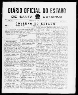 Diário Oficial do Estado de Santa Catarina. Ano 20. N° 4911 de 05/06/1953
