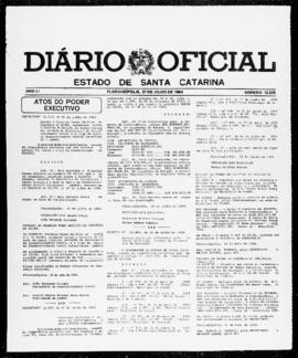 Diário Oficial do Estado de Santa Catarina. Ano 51. N° 12515 de 27/07/1984