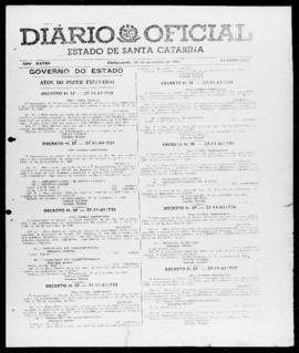Diário Oficial do Estado de Santa Catarina. Ano 28. N° 6937 de 29/11/1961