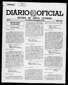 Diário Oficial do Estado de Santa Catarina. Ano 54. N° 13595 de 09/12/1988