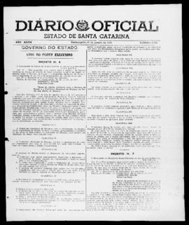 Diário Oficial do Estado de Santa Catarina. Ano 27. N° 6738 de 31/01/1961